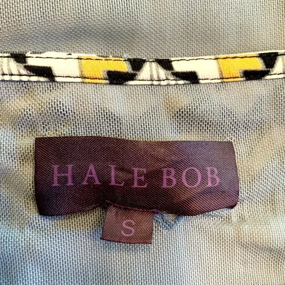 Hale Bob cute geometric upscale bohemian print stretch dress , size small - Picture 7 of 8